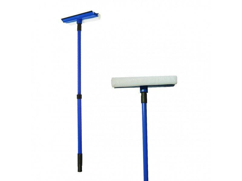 

Швабра для окон с телескопической ручкой (20х53х78см), Синий