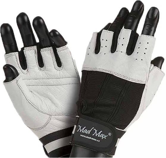 

Перчатки атлетические Madmax Classic MFG 248 M, белый