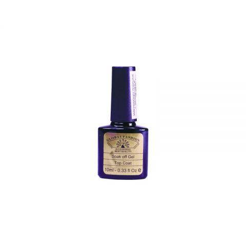 

Верхнее покрытие с липким слоем (топ/финиш) для гель лака Global Fashion TOP, 10 мл