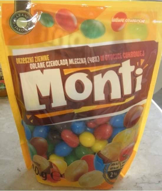 

Арахис в глазуре Monti 240гр