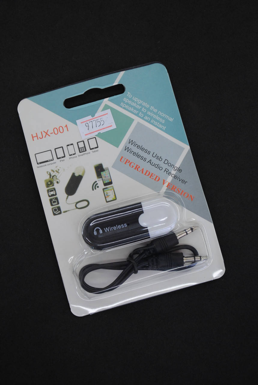 

Bluetooth-адаптер блютуз-ресивер для ПК HJX-001 Black