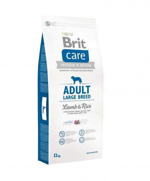 

Brit Care Adult Large Breed Lamb Rice ягня рис корм для собак, 12кг