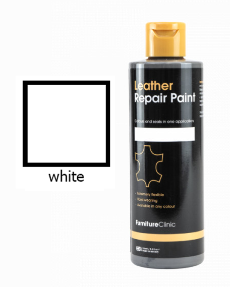 

Краска для кожи Furniture Clinic Repair Paint (50мл/75мл/100мл/250мл/1л, 15 цветов на выбор) 250, white