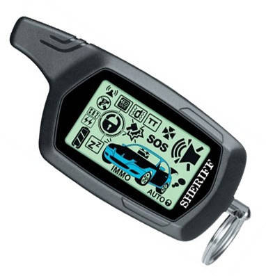 

Брелок / Брелок-пейджер Sheriff ZX-750 / APS-95LCD-B4