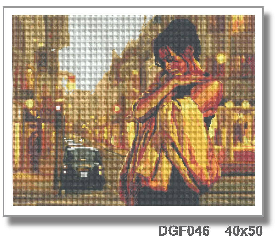 

Алмазна мозаїка "Обійми нічного міста" 40*50 см