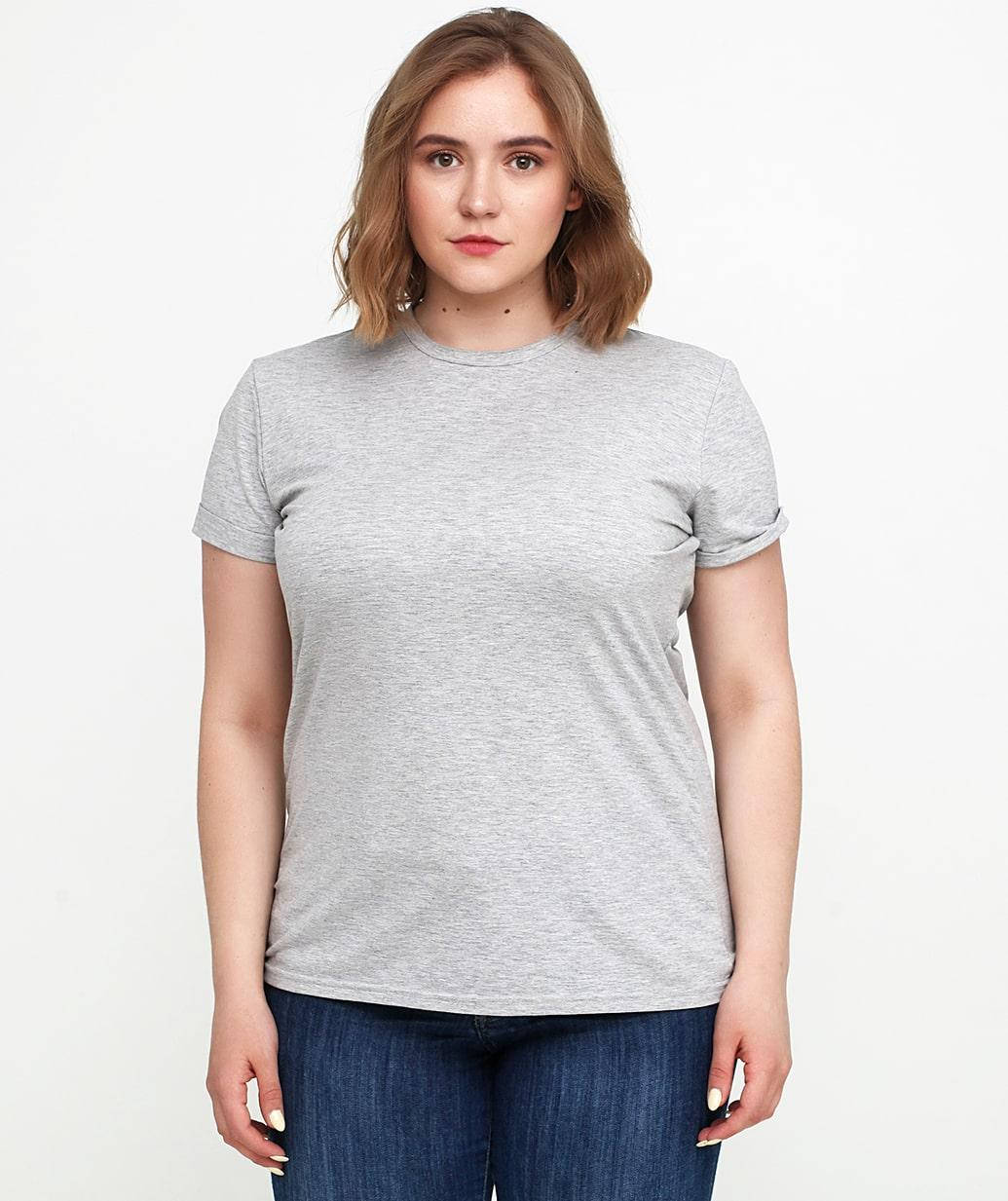 

Женская светло-серая футболка Мальта 19Ж441-24 XXL (2901000214795), Серый