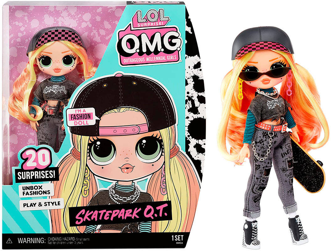 

LOL Surprise OMG Skatepark Q. T. S6 ЛОЛ Леди Скейтер 580423
