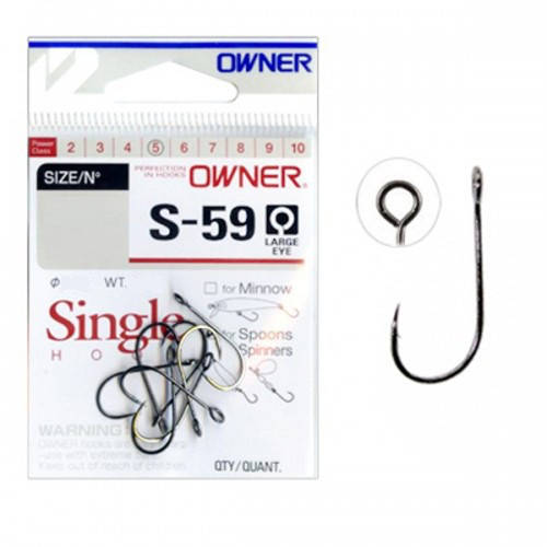 

Крючки OWNER S-59 BC №2 (6шт)