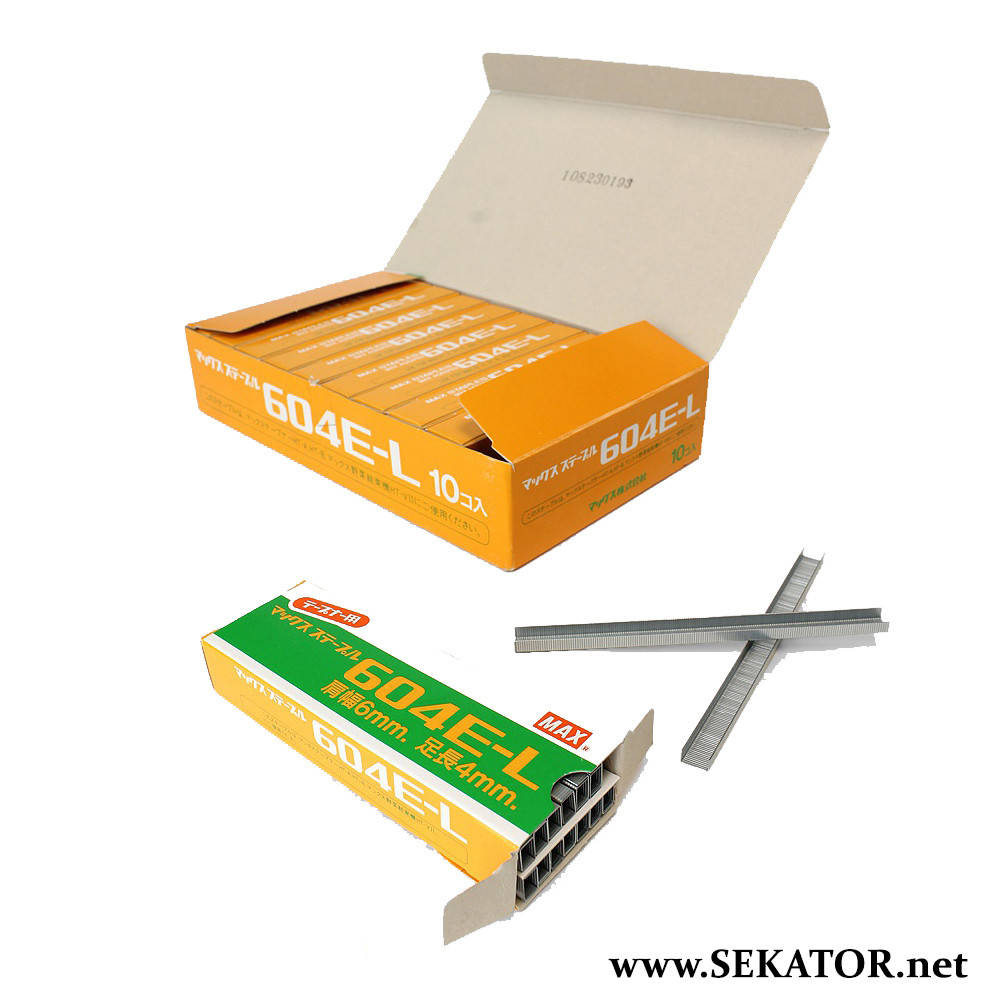 

Скоби до садового степлера MAX 604E-L (Японія)