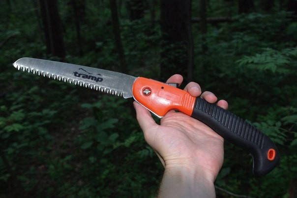 

Пила сложная Tramp. Пила туристическая. Пила складная туристическая