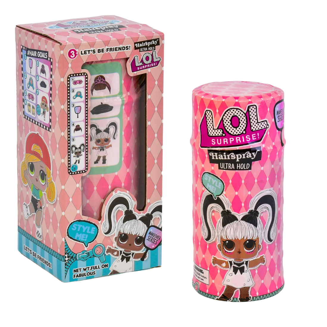 

Кукла ЛОЛ в капселе LOL Surprise Hairspray