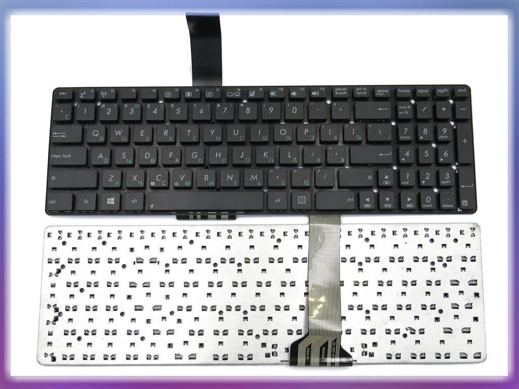 

Клавиатура для ASUS K55, A55, K55XI, A55V, K55A, K55Dr, K55N, K55V, K55Vd, K55Vm, K55Vj K75A, K75VD, K75VJ,, Черный