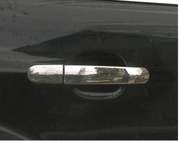 

Накладки на ручки (4 шт, нерж.) Carmos - Турецкая сталь для Ford Focus II 2008-2011 гг.