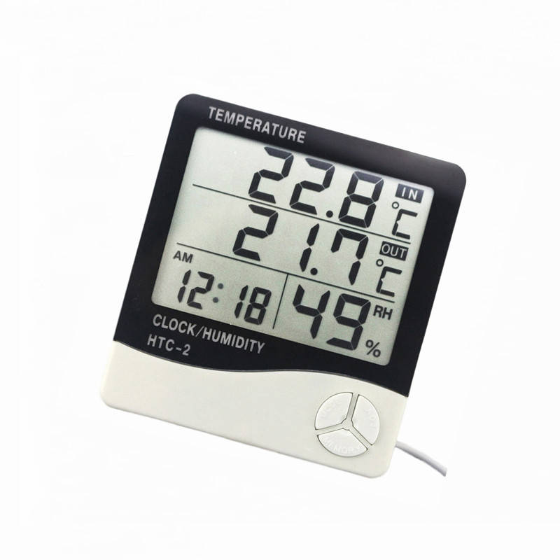 

Цифровой термометр и гигрометр с проводным датчиком для детской комнаты