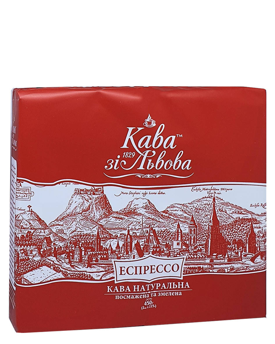 

Кава мелена Кава зі Львова Еспрессо в економічній упаковці 2 х 225 г (52509)