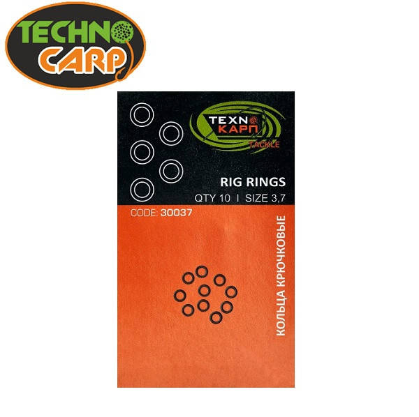 

Кольца крючковые Techno Carp Rig Rings (10шт) 3.7