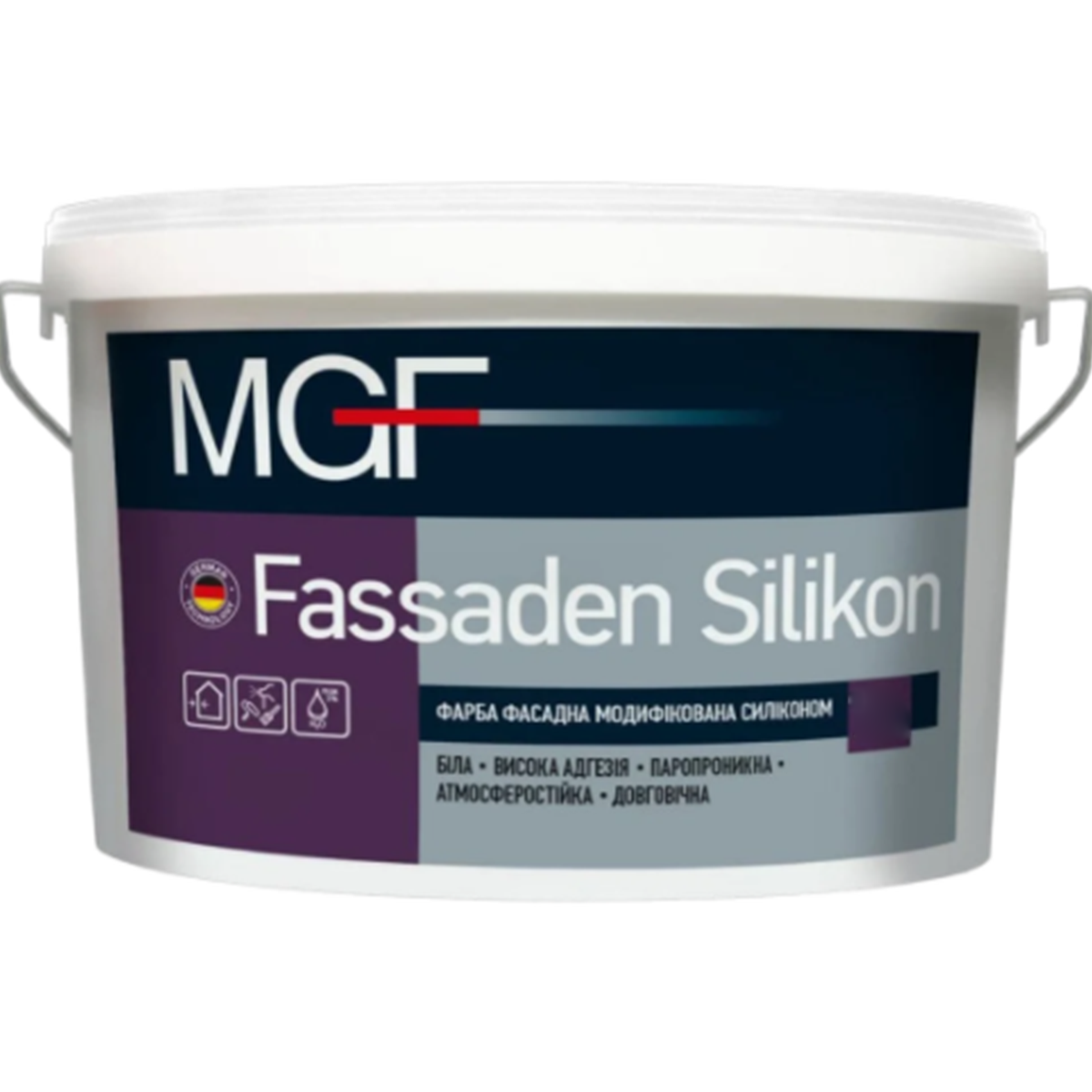

Силиконовая фасадная краска MGF Fassaden Silikon M790 14кг