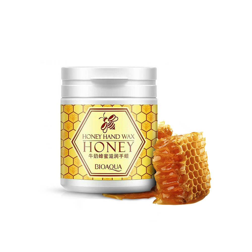 

Парафиновая маска-пленка для рук BIOAQUA Honey Hand Wax с экстрактом меда питательная 170 г
