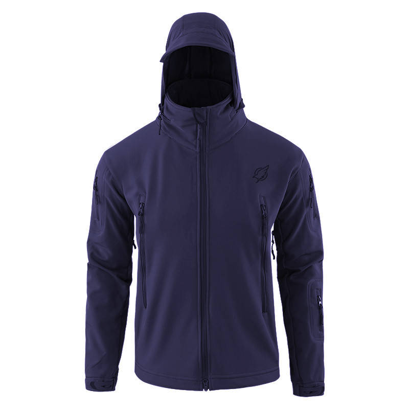 

Тактическая куртка Eagle Soft Shell JA-03 с флисом Navy Blue S, Синий