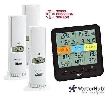 

Термогигрометр для смартфонов TFA "Klima@Home" WeatherHub 31400702