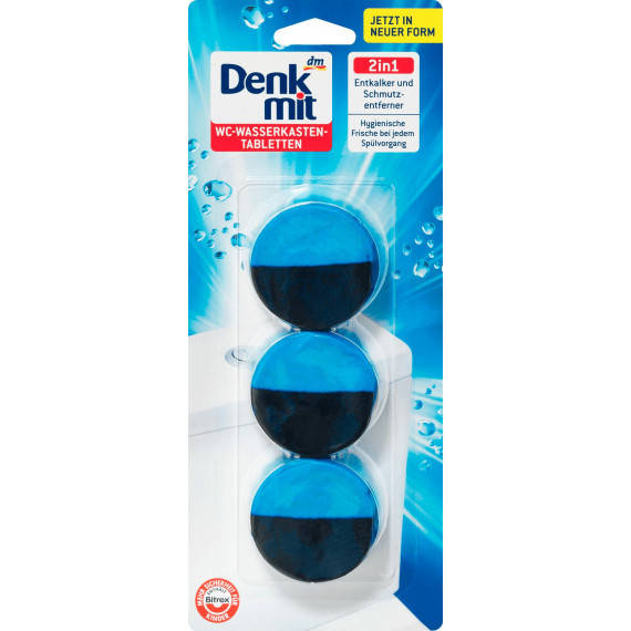 

Таблетки в бачок Denk mit Wasserkasten 3 шт.