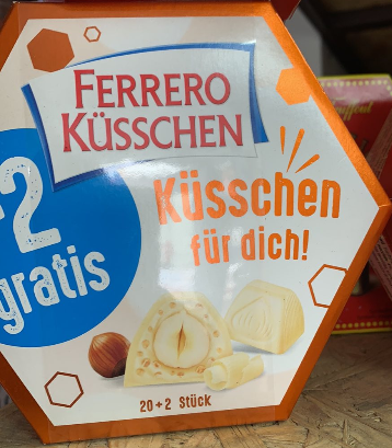 

Белый шоколад Ferrero Kusschen 195г