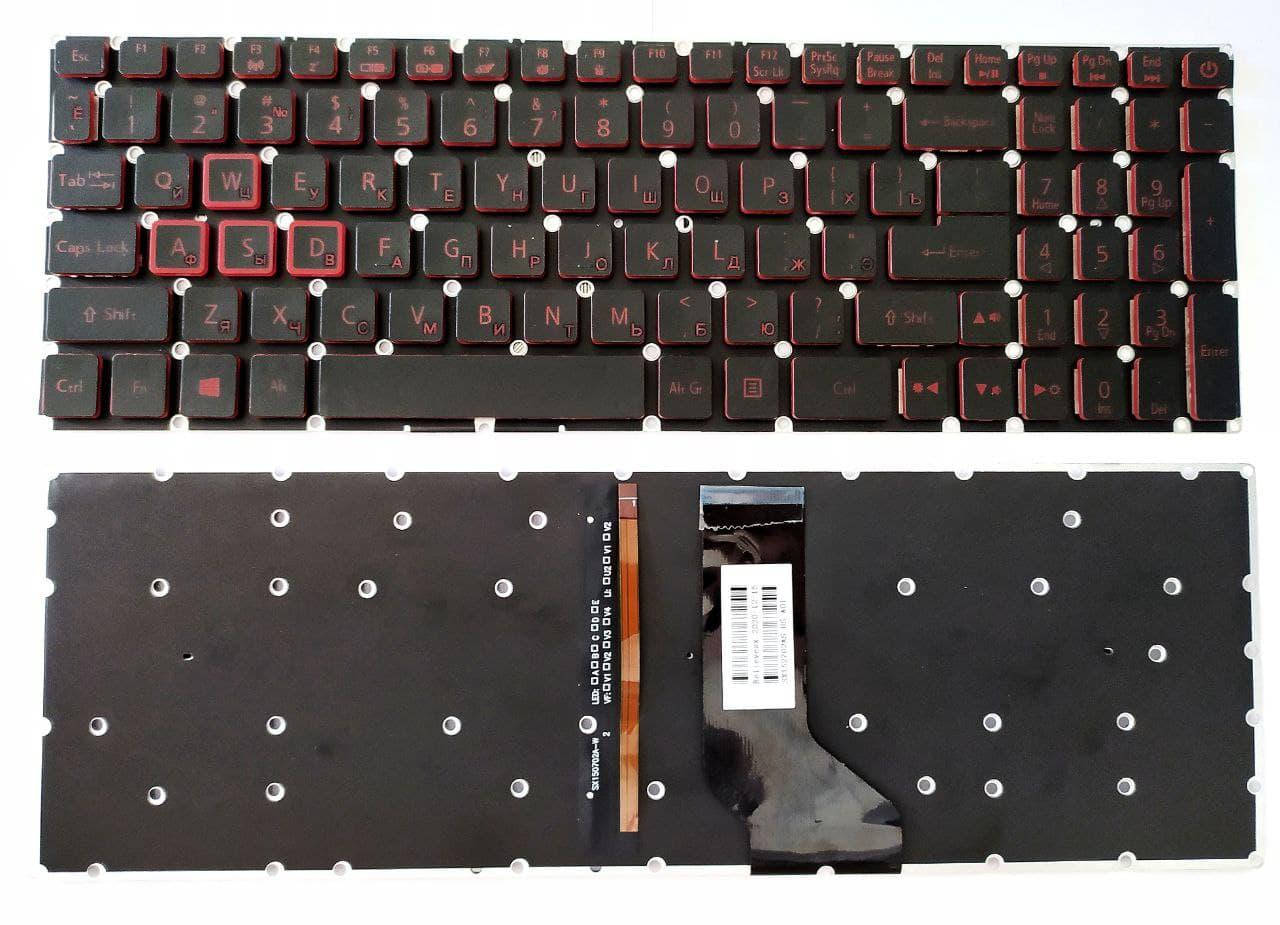

Клавиатура с подсветкой ACER Aspire Nitro AN515-41 AN515-42, Черный