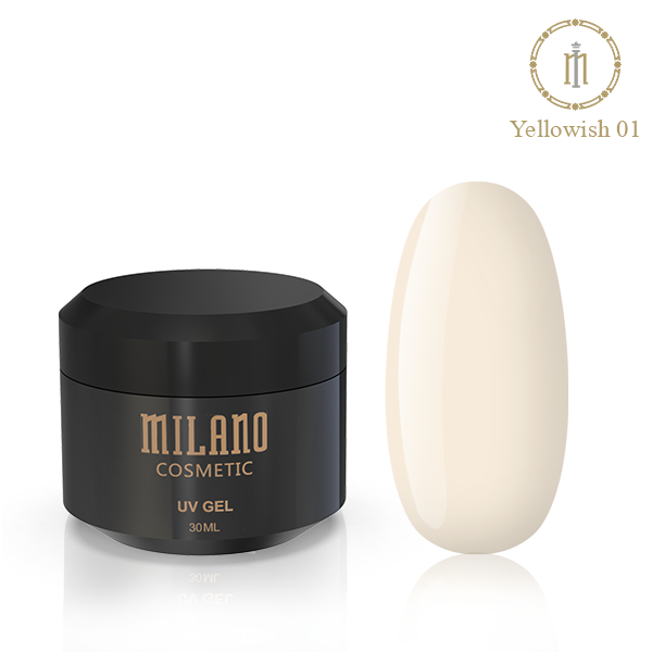 

Гель для наращивания ногтей Milano Yellowish-1 30 мл