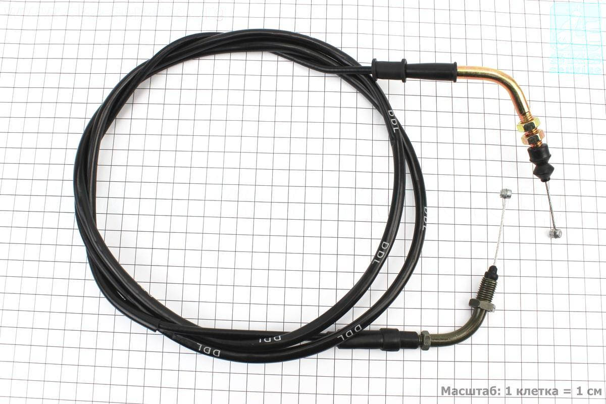 

Трос газа 4Т-50сс (крепление верхнее с резьбой) (трос 197см; кожух 185см) (305048)