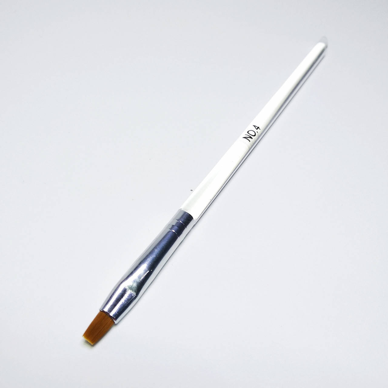 

Кисть для геля с прозрачной ручкой №4