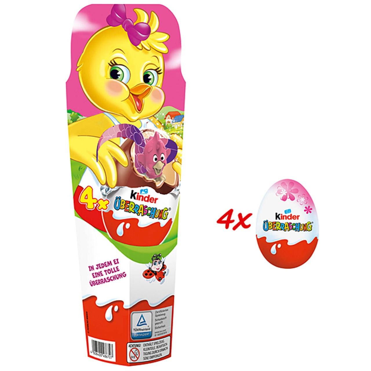 

Kinder Uberraschung Easter 4s 80 g