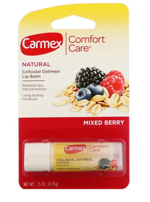 

Carmex, Бальзам для губ Comfort Care, смесь ягод, 4,25 г