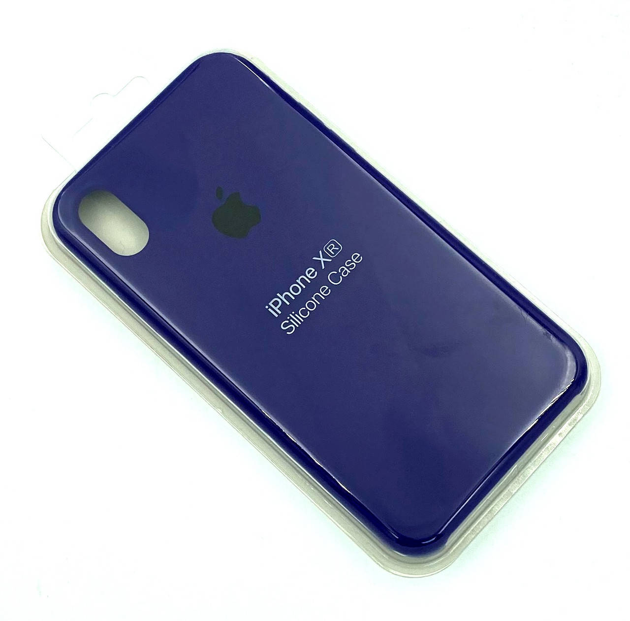 

Силиконовый чехол с микрофиброй внутри iPhone XR Silicon Case #30 Ultra Violet