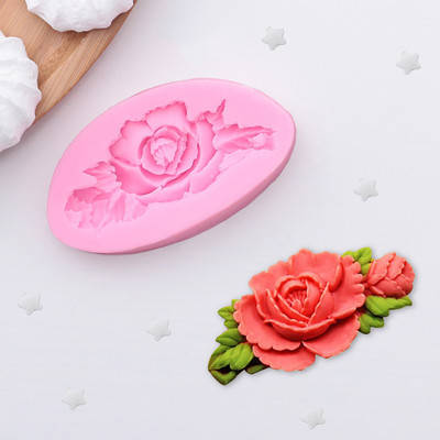 

Молд кондитерский силиконовый для мастики Роза
