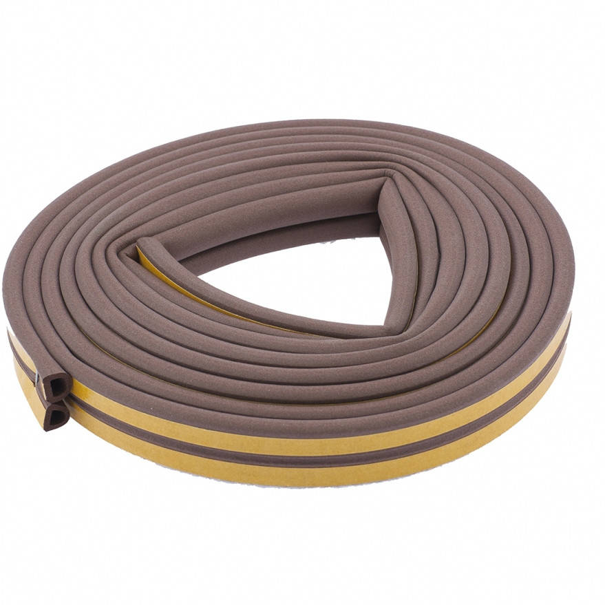 

Уплотнитель, 24 м, профиль "D", коричневый СИБРТЕХ Р