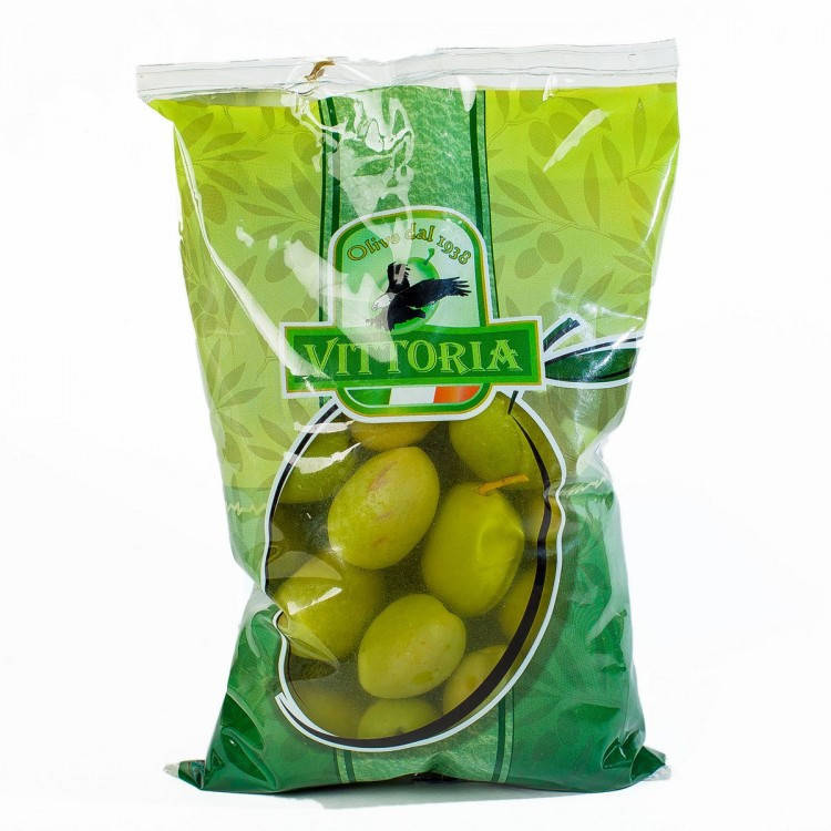 

Оливки с косточкой Vittoria Olive Verdi Dolci Giganti 850 г
