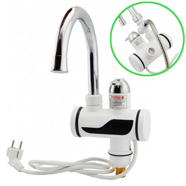 

Водонагреватель с lcd экраном Water heater с боковым подключением