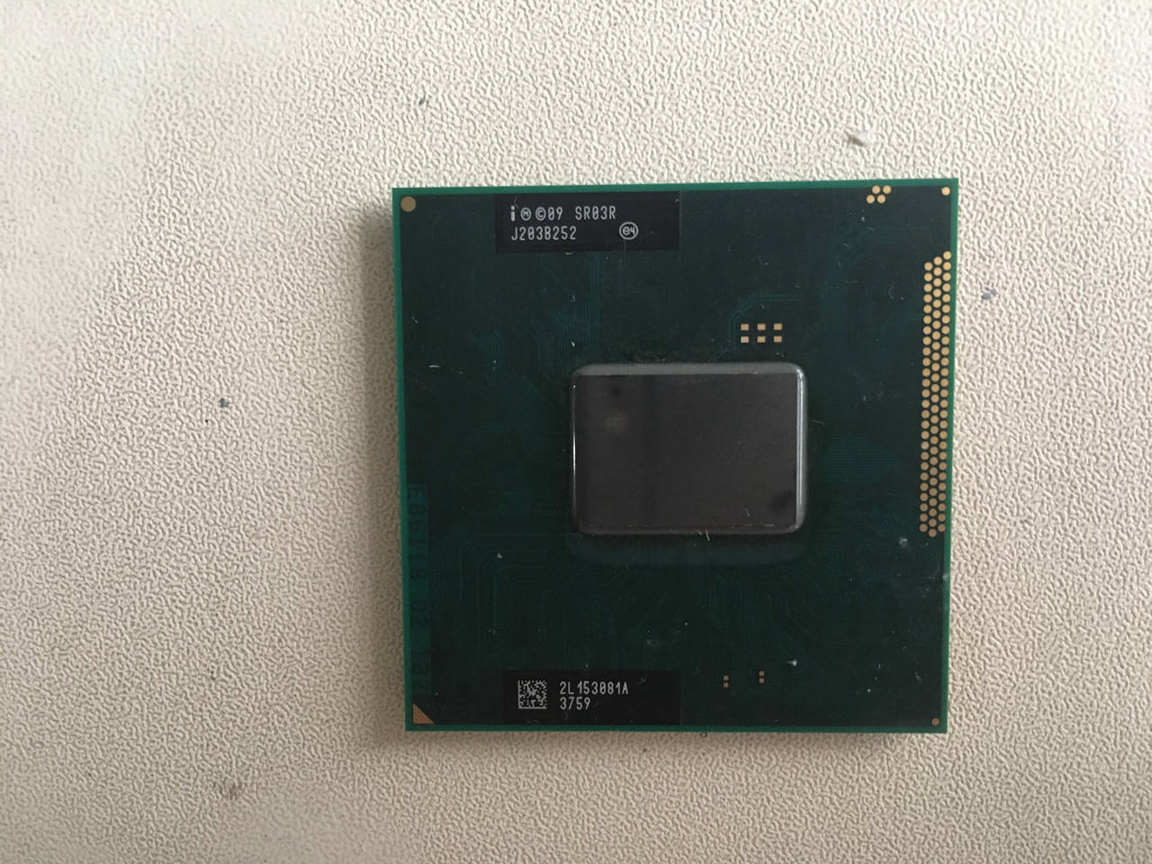 

Процесор Intel Core i7-2640M 4M 3,5GHz SR03R Socket G2/rPGA988B