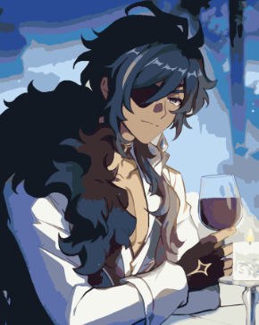 

Картина по номерам Origami Аниме Геншин Импакт Кейя LW 3065 40*50 производство Украина