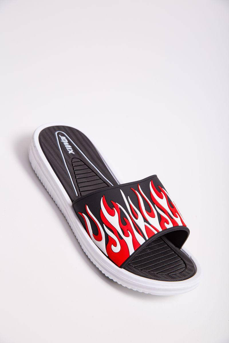 

Мужские резиновые шлепанцы цвет Черный