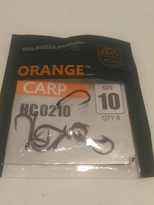 

Крючки ,Orange carp" #10