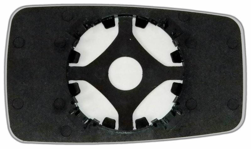 

Зеркальный элемент (стекло зеркала) Ауди 80 / 90 Б3 правый сферический голубой