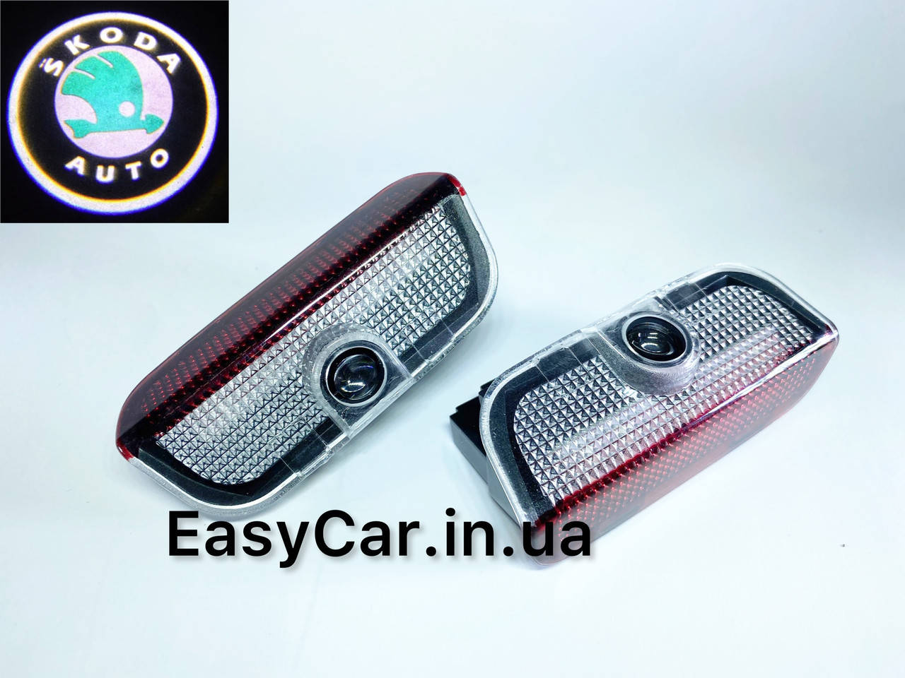 

Логотип подсветка двери Lazer door logo light Skoda