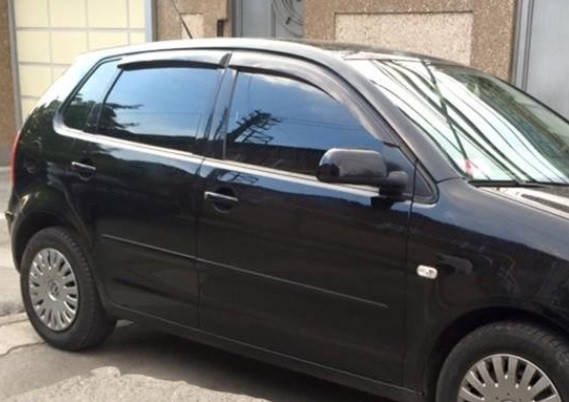 

Дефлекторы окон (ветровики) Volkswagen VW Polo 4 5d hatchback 2002-2009, VL - Cobra Tuning, V23904
