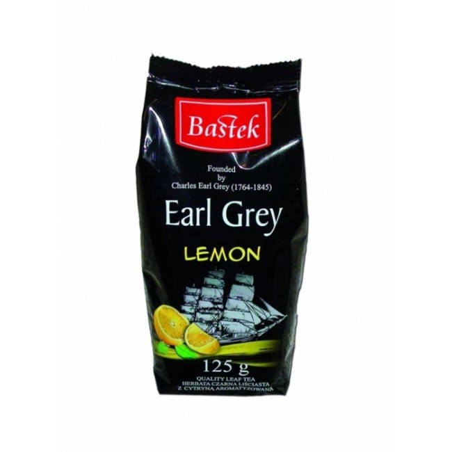 

Чай чорний Bastek Earl Grey Lemon 125г.