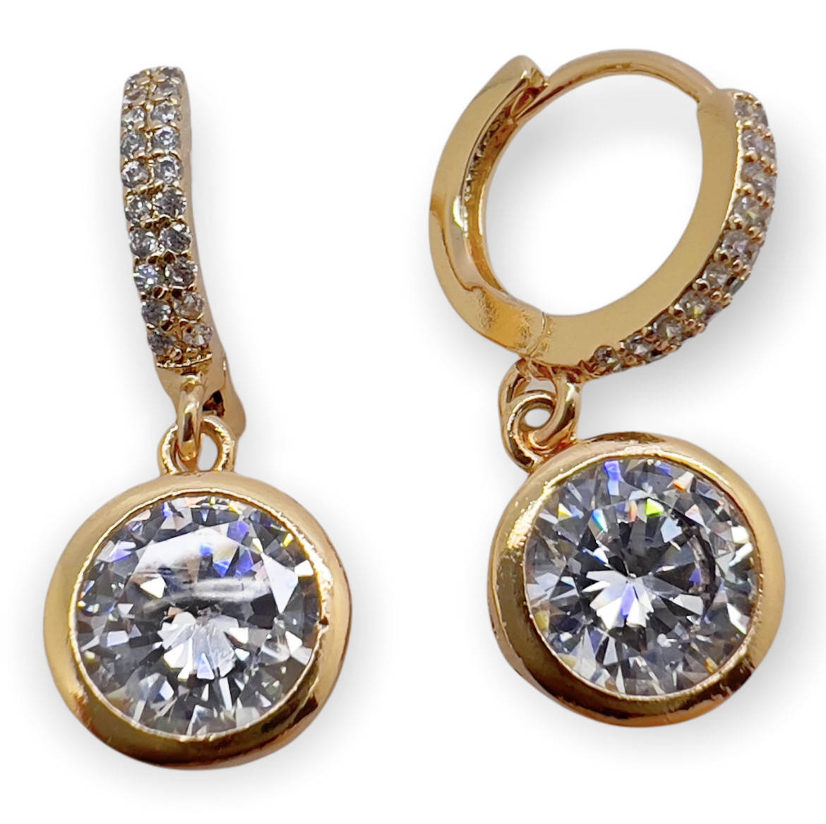 

Серьги по оптовой цене Xuping. 18k