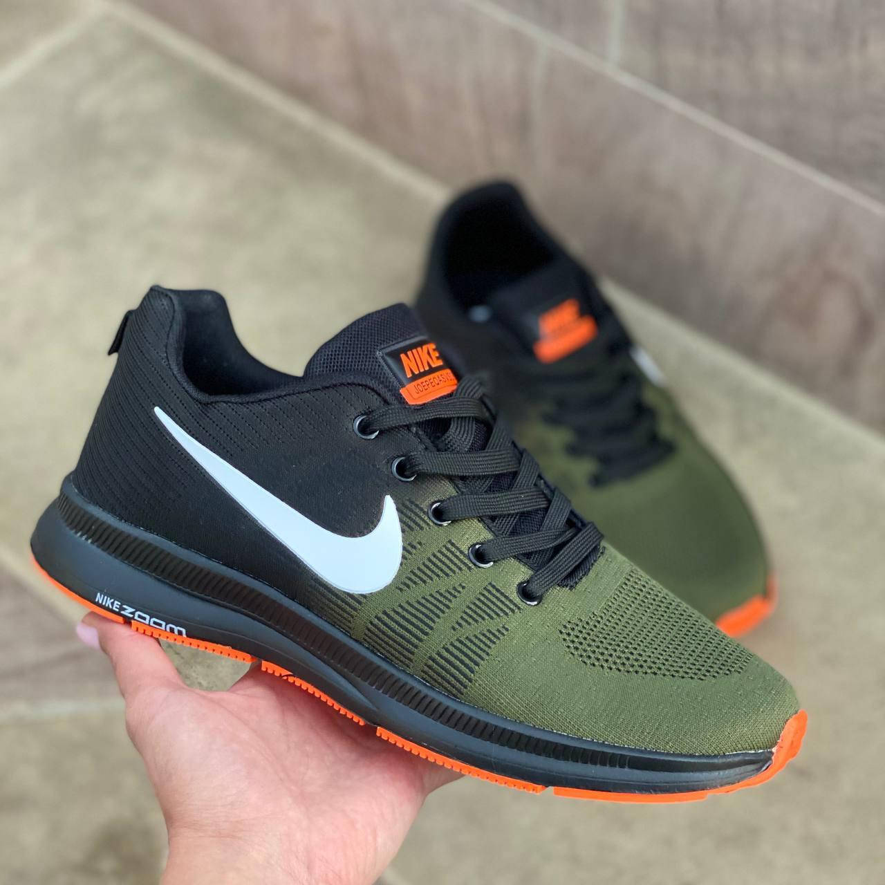 

Летние кроссовки Nike Zoom Military Хаки сетка