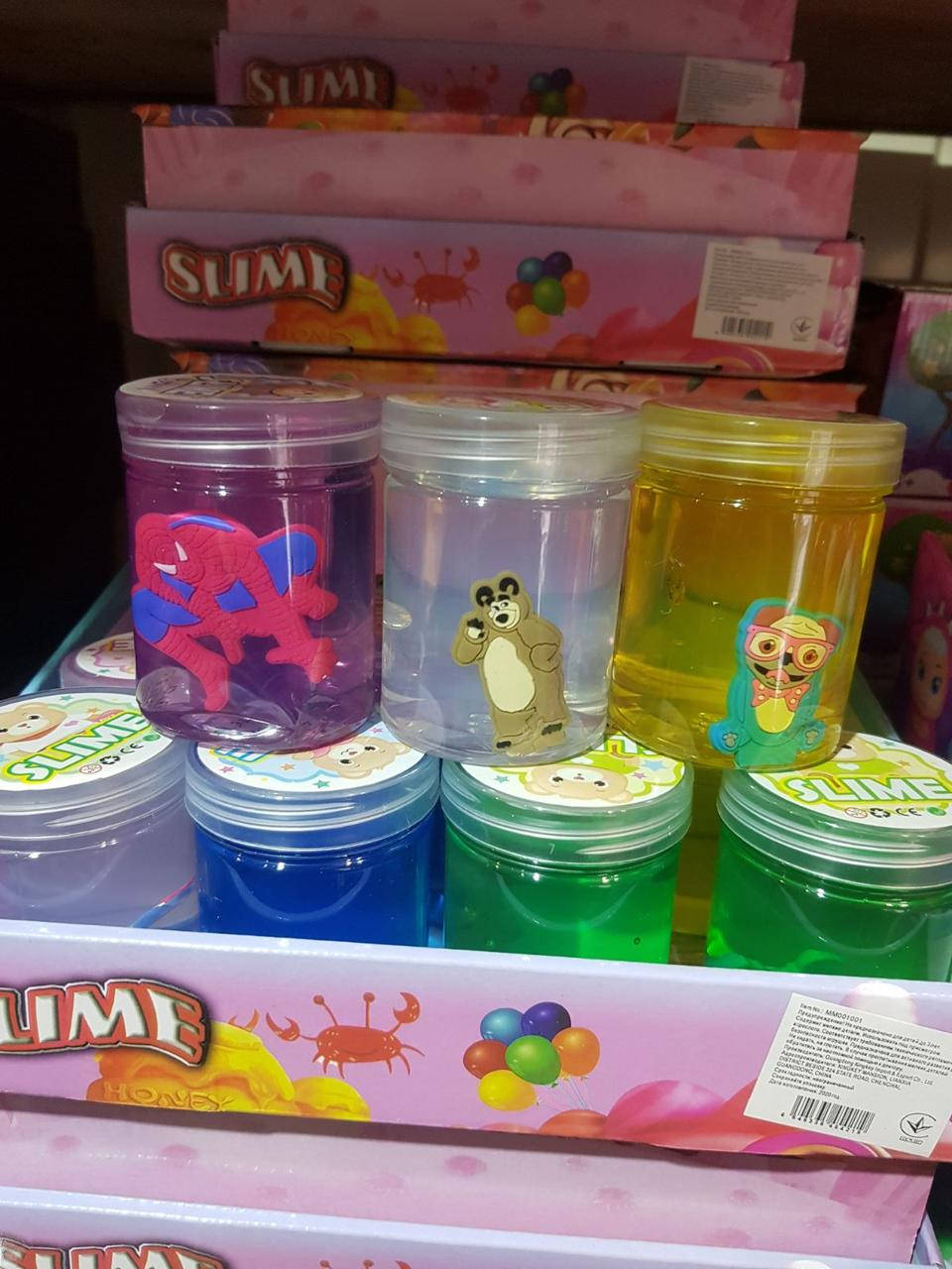 

Игрушка антистресс лизун в банке с игрушкой