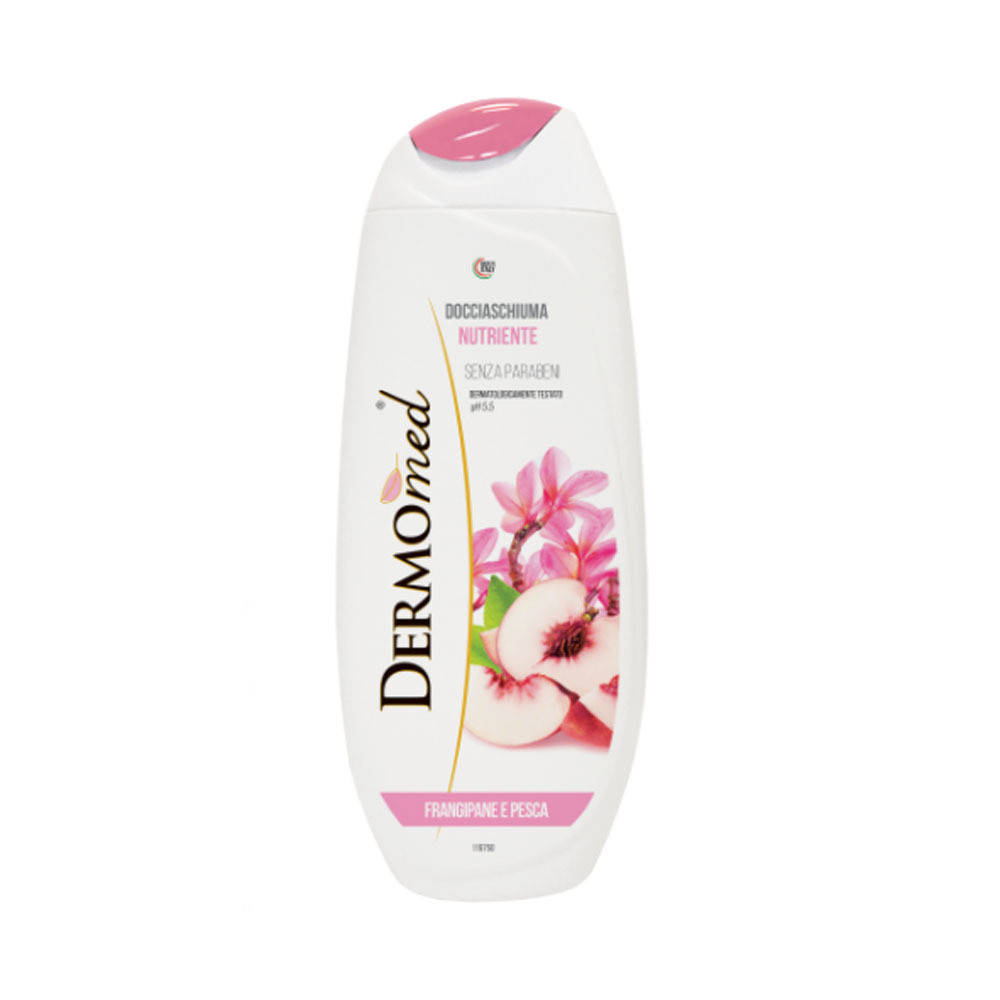 

Гель для душа "Жасмин и персик" Dermomed Shower Gel Frangipane & White Peach