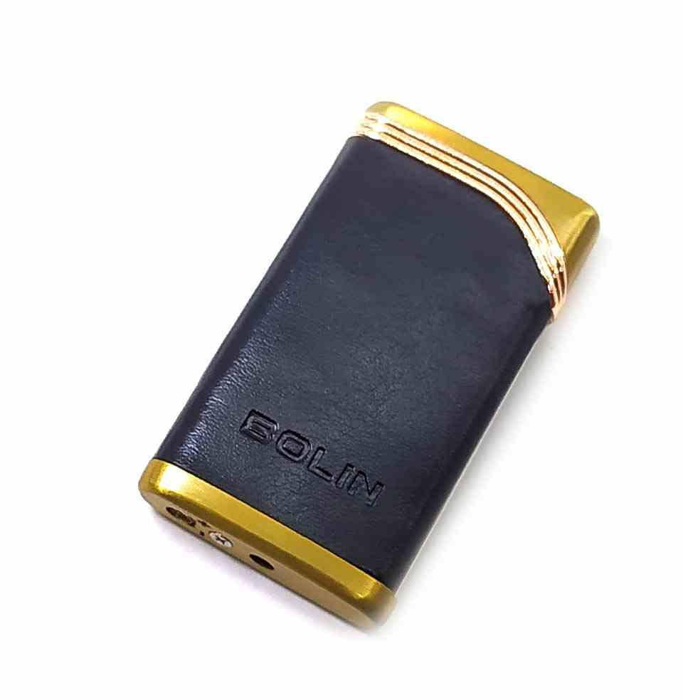 

Зажигалка газовая турбо черная 6х3,5х1см (32807A), Черный